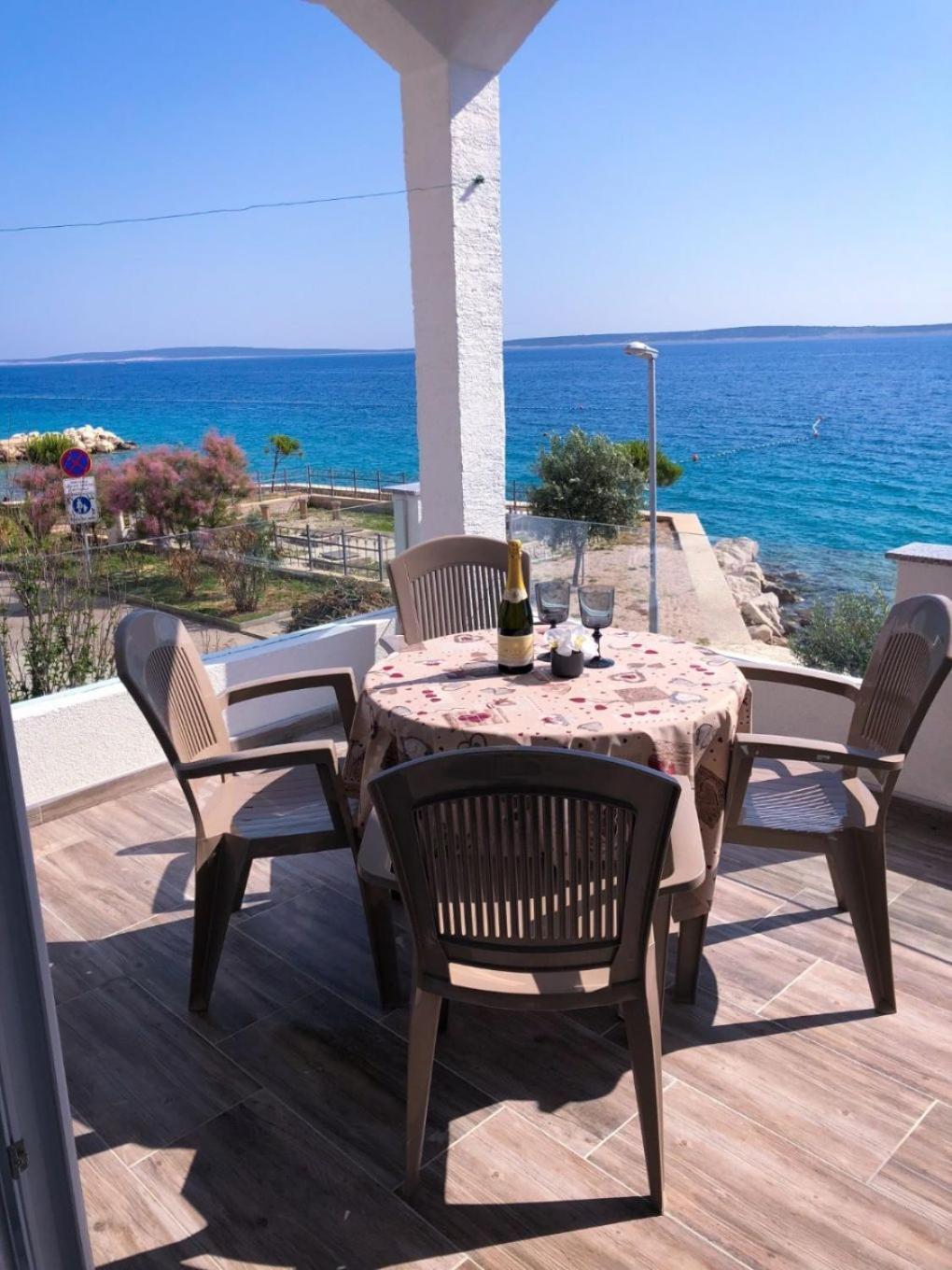 Apartments Milja - 10 M From Sea Mandre Exteriér fotografie