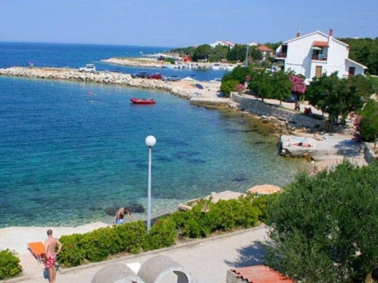 Apartments Milja - 10 M From Sea Mandre Exteriér fotografie
